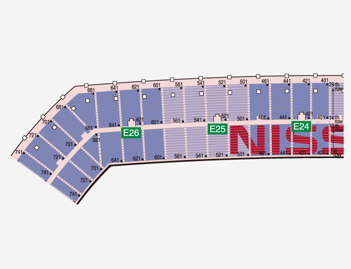 Nissan Stadium Seating Chart With Rows And Seat Numbers