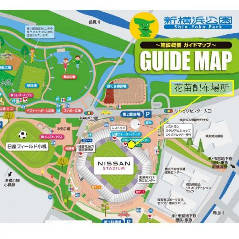 配布場所地図（場所変更後）