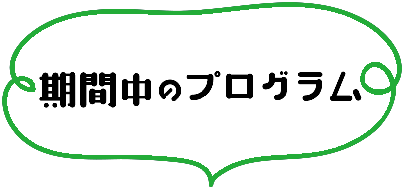 当日のプログラム