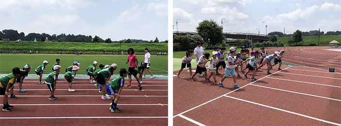 Nsaa 陸上教室 日産スタジアム