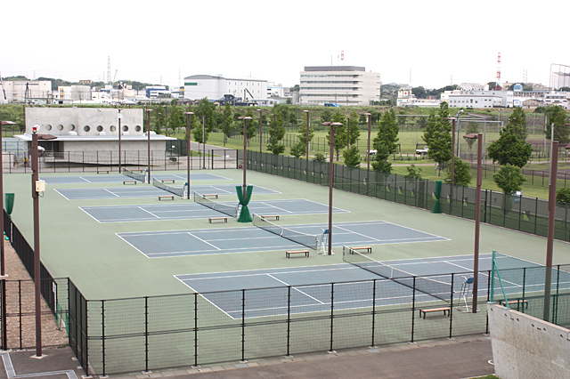 テニスコート 新横浜公園