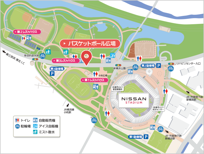 バスケットボール広場 新横浜公園