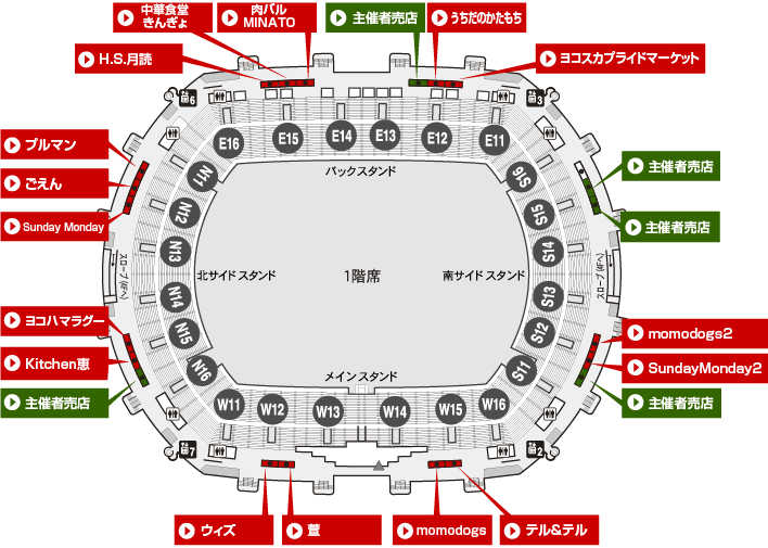 5F売店配置図