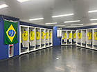 Brazil team's locker room